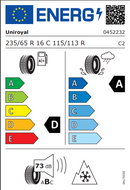 Uniroyal 235 65 16 115R AllSeasonMax tyre