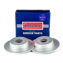 Borg & Beck Brake Disc Pair  - BBD4094 fits Mercedes C,E Class.96- Rear
