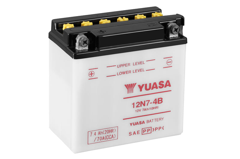 12N7-4B (DC) 12V Yuasa Conventional Battery (5470980931737)