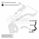 Borg & Beck Turbo Hose  - BTH1137 fits VAG Passat 1.9D -00