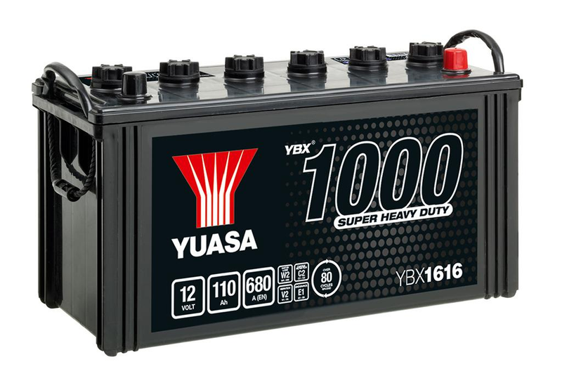 Yuasa YBX1616 Super Heavy Duty Battery - 616