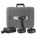 XP20 20V Brushless Impact Wrench - 3/8" - 250Nm - 2 x 4.0Ah Batteries and Fast Charger