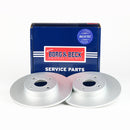 Borg & Beck Brake Disc Pair  - BBD4207 fits Toyota Corolla 1.3i 07/97-