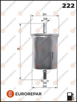 Eurorepar Fuel filter - E145062