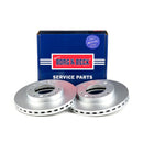 Borg & Beck Brake Disc Pair  - BBD5546 fits H350 2.5 CRDi 04/15-