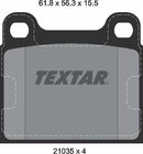 Textar Brake Pad Set - 2103501