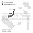 First Line Turbo Hose  - FTH1363 fits Mercedes Sprinter 06-