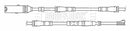 Borg & Beck Wear Lead  - BWL3189 fits 5 Series (F90,G30) 09/16-