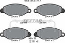 Textar Brake Pad Set - 2343501