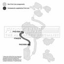 First Line Turbo Hose  - FTH1375 fits GM Vectra 2.0D 96-02