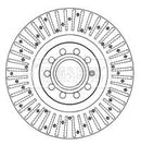 Borg & Beck Brake Disc Single  - BBD5791S fits Audi A4 8EC/8ED 04-