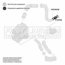 First Line Turbo Hose  - FTH1130 fits VAG Golf, 1.9TDI 99-05