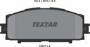Daihatsu Toyota, Brake Pad Set - Textar 24347012160101