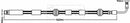 Borg & Beck Brake Hose Part No -BBH8617