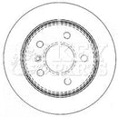 Key Parts Brake Disc Pair  - KBD4487 fits Mercedes A150 09/04