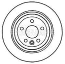 Borg & Beck Brake Disc Pair  - BBD4767 fits Volvo XC60 08-