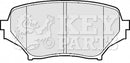 Key Parts Brake Pad Set - KBP2075 fits Mazda MX5 III 05-
