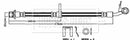 Borg & Beck Brake Hose Part No -BBH8575