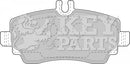 Key Parts Brake Pad Set - KBP1752 fits Mercedes Vaneo  02-
