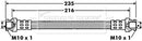 Borg & Beck Brake Hose  - BBH7427 fits Alfa Mito,PSA 604,Fiat Punto
