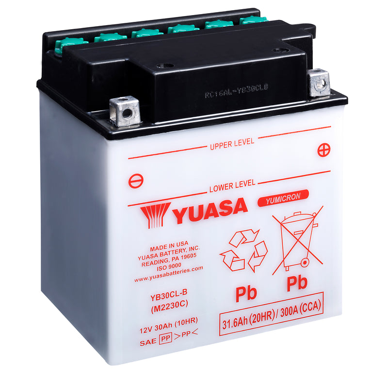 YB30CL-B (DC) 12V Yuasa YuMicron Battery (5470976573593)