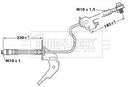 Borg & Beck Brake Hose Part No -BBH7121