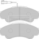 Borg & Beck Brake Pad Set - BBP1779