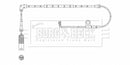 Borg & Beck Wear Lead  - BWL3211 fits Range Rover Mk III 09-08/12