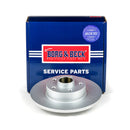 Borg & Beck Brake Disc Single  - BBD6117S fits GM Vivaro,Trafic 1.6dCi 05/14-