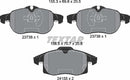 Opel Saab Vauxhall, Brake Pad Set - Textar 24155012459904