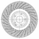 Borg & Beck Brake Disc Single  - BBD6133S fits Mercedes CLS 500(C,X218)02/11-