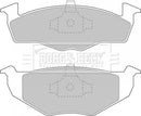 Borg & Beck Brake Pad Set - BBP1555 fits Seat Cordoba/Ibiza VW Golf