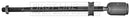 First Line Rack End L/R  - FTR4215 fits VW Golf -83,Scirocco -92 inner