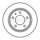 Borg & Beck Brake Disc Pair  - BBD4996 fits Ford Probe,Mazda 626 (rear)91-