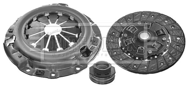 Borg & Beck Clutch Kit 3-In-1  - HK7496 fits Kia Shuma 1.5i 6/99-02/01