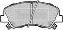 Borg & Beck Front Brake Pad Set - BBP2330 fits Kia Rio 05/11-