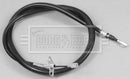 Borg & Beck Brake Cable- LH Rear -BKB2740