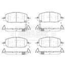 Borg & Beck Brake Pad Set - BBP2833 fits CR-V V 08/17-