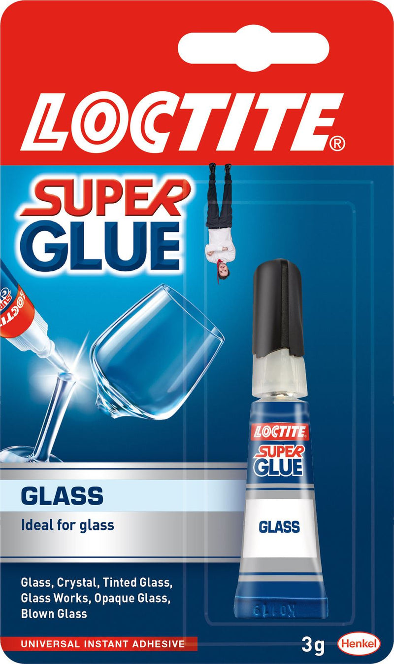 Loctite 1628817 Super Glue Glass Tube 3g