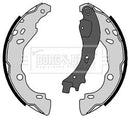 Borg & Beck Brake Shoes  - BBS6376 fits Citroen C2,C3 02/02 - 12/09