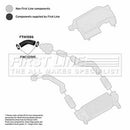 First Line Turbo Hose  - FTH1586 fits Ford Focus 1.8D 98-05