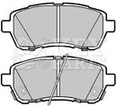 Key Parts Brake Pad Set - KBP2085 fits Mazda 2 08/07-