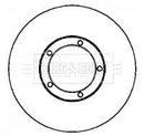 Borg & Beck Brake Disc Pair  - BBD4341 fits Toyota Landcruiser Amazon 98-