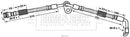 Borg & Beck Brake Hose  - BBH7643 fits Mazda RX-8 07/03-