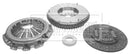 Borg & Beck Solid Flywheel Kit  - HKF1043 fits Nissan Navara 2.5 dCi 2005-