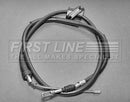 First Line Brake Cable- LH Rear - FKB1078 fits VW Audi 80, 90 86-91