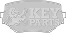 Key Parts Brake Pad Set - KBP1597 fits Suzuki Grand Vitara 98-05