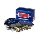 Borg & Beck Rear Brake Pad Set - BBP2035 fits PSA Boxer Fiat Ducato III 06-