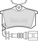 Borg & Beck Rear Brake Pad Set -BBP1824