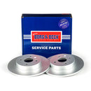 Borg & Beck Brake Disc Pair  - BBD4394 fits Vauxhall Meriva 1.6 16v, 1.8 0
